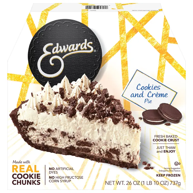 Edwards Cookies & Creme Pie 26 oz