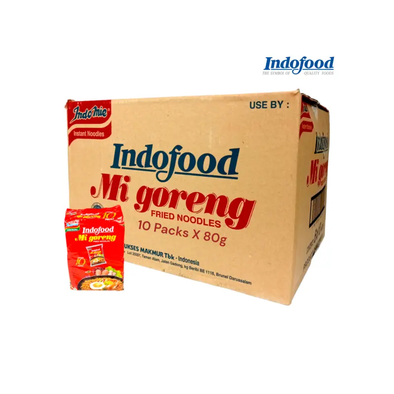 Indofood Mi Goreng Noodles 1Ctn (6Pcs) 10 X 80g