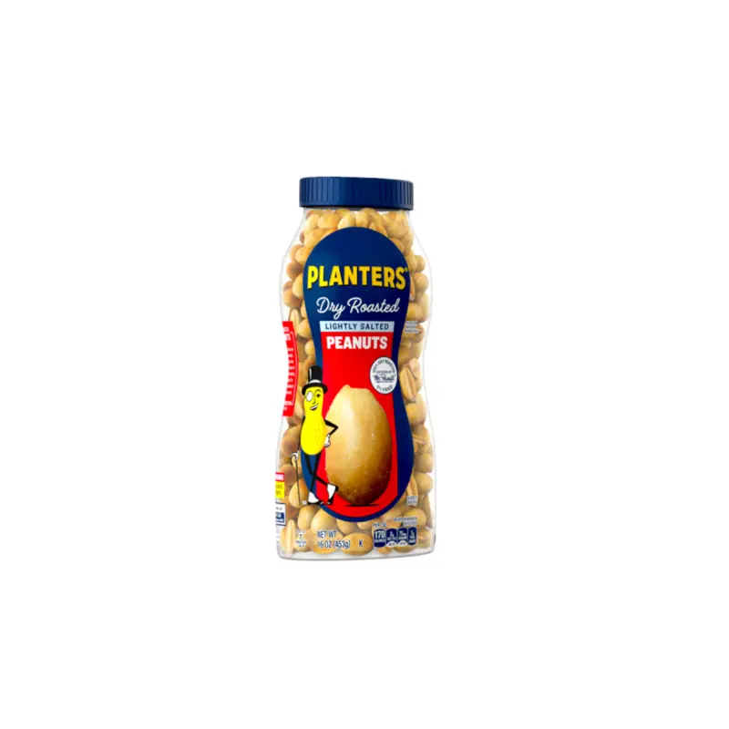 Planters Dry Roasted Lightly Salted Peanuts 453g