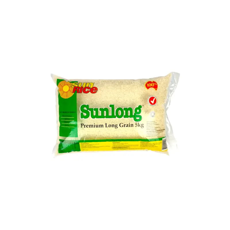 Sunrice Sunlong Premium Long Grain Rice 5kg