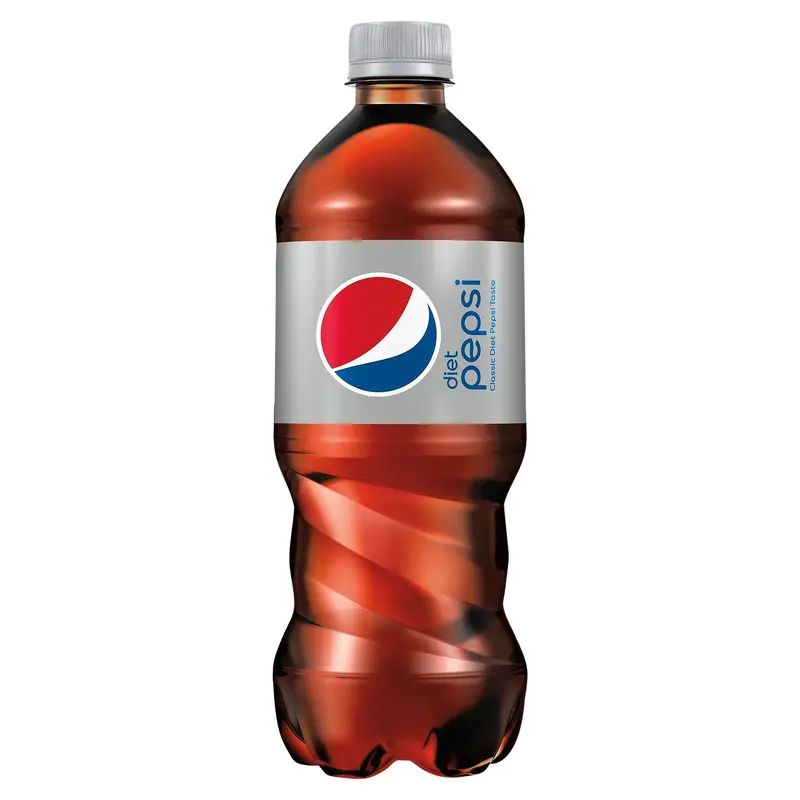 Diet Pepsi Cola Soda Bottle