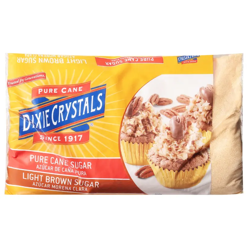 Dixie Crystals Light Brown Pure Cane Sugar 32 oz