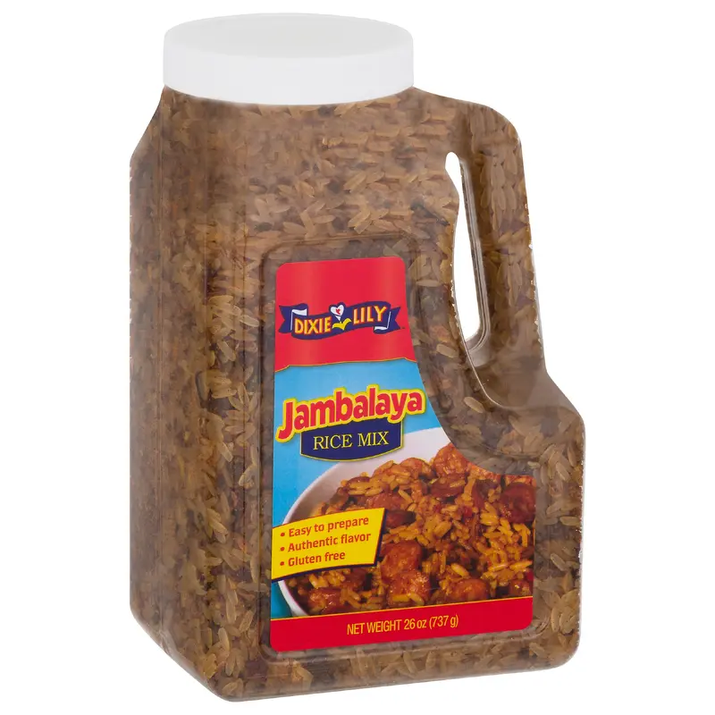 Dixie Lily Jambalaya Rice Mix 26 oz Bottle