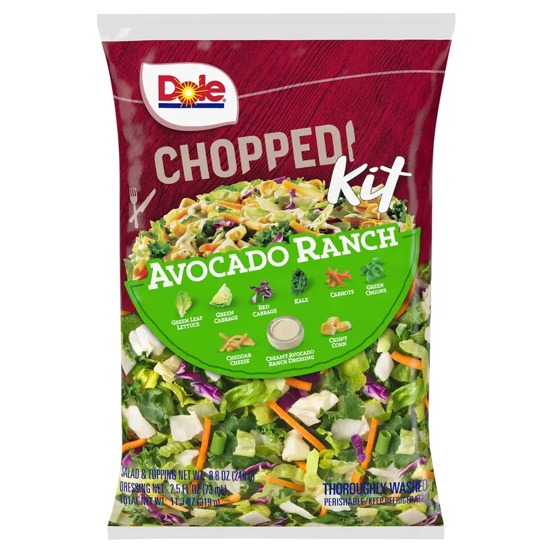Dole Avocado Ranch Chopped Kit 11.3 oz
