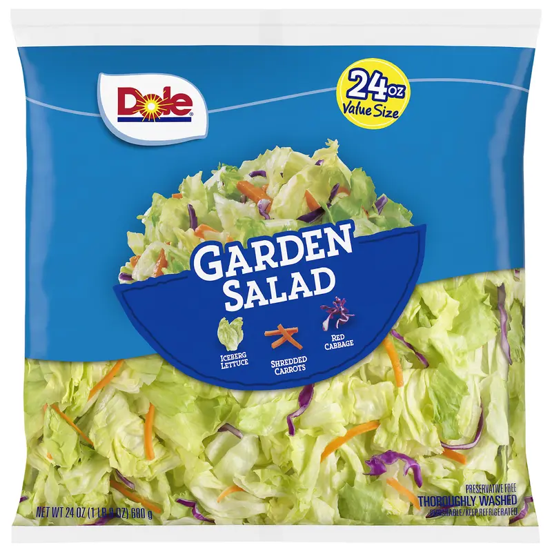 Dole Value Size Garden Salad 24 oz