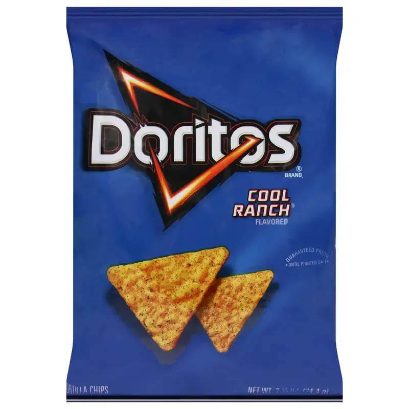 Doritos Cool Ranch Flavored Tortilla Chips 2.625 oz
