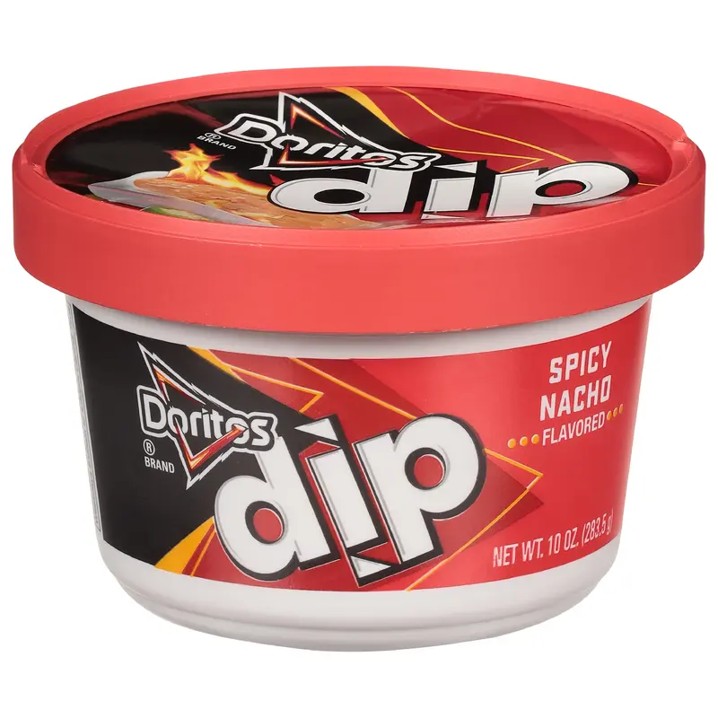 Doritos Spicy Nacho Flavored Dip 10 oz