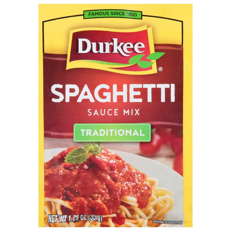 Durkee Traditional Spaghetti Sauce Mix 1.25 oz