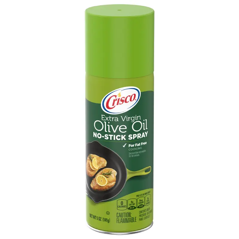 Crisco Extra Virgin Olive Oil No-Stick Spray 5 oz, Gluten-Free