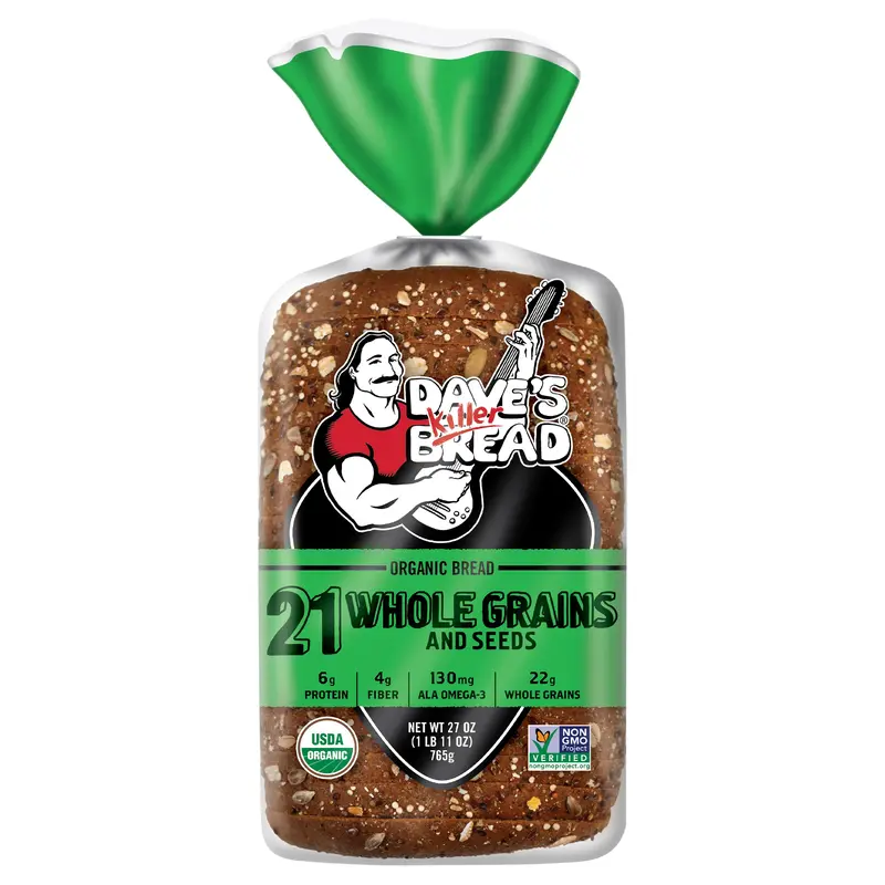 Dave's Killer Bread Organic 21 Whole Grains and Seeds Bread 27 oz
