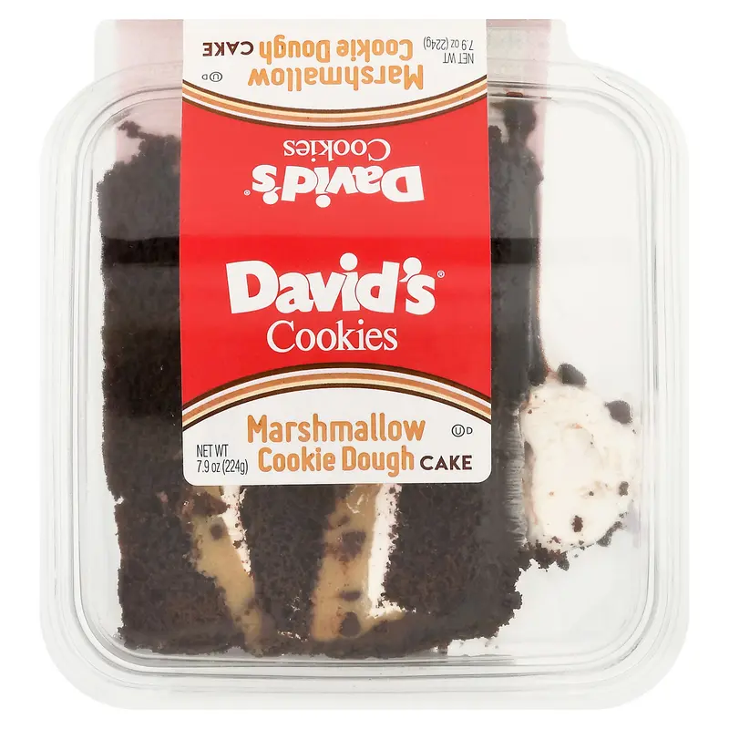 David's Cookies Marshmallow Cookie Dough Cake 7.9 oz