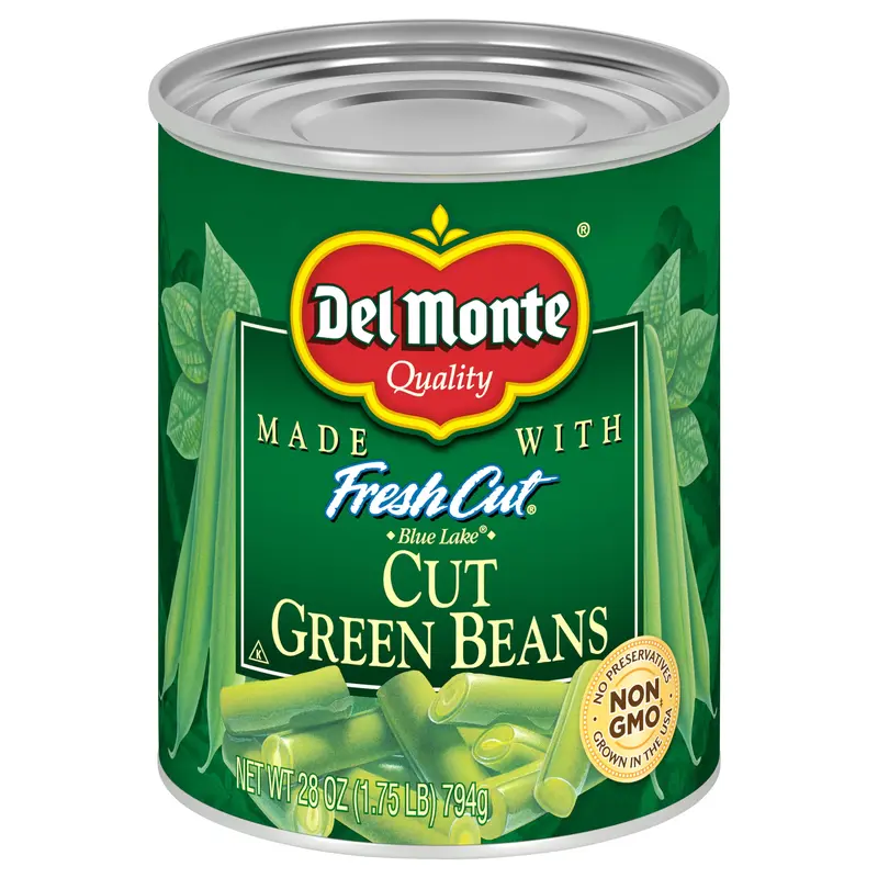 Del Monte Fresh Cut Blue Lake Cut Green Beans 28 oz Can