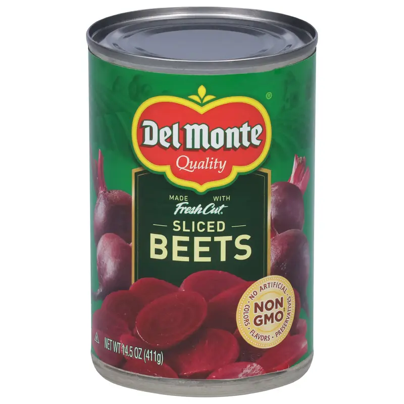 DEL MONTE FRESH CUT Sliced Canned Beets Canned Vegetables, 14.5 oz Can