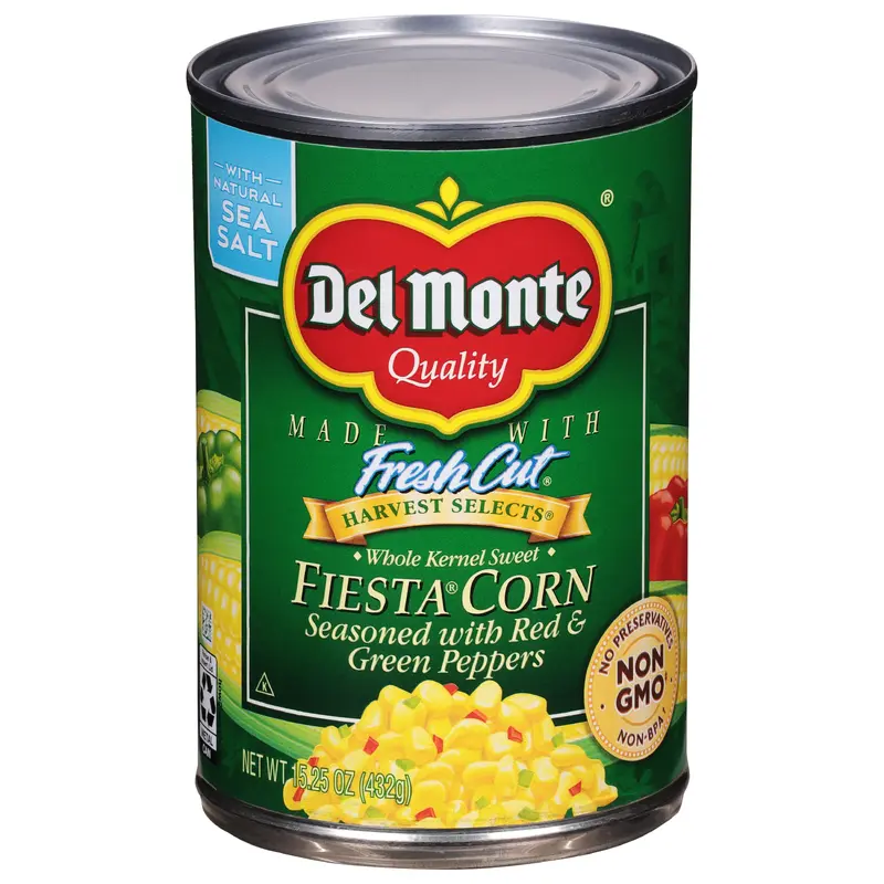 Del Monte FreshCut Whole Kernel Sweet Harvest Selects Fiesta Corn 15.25 oz
