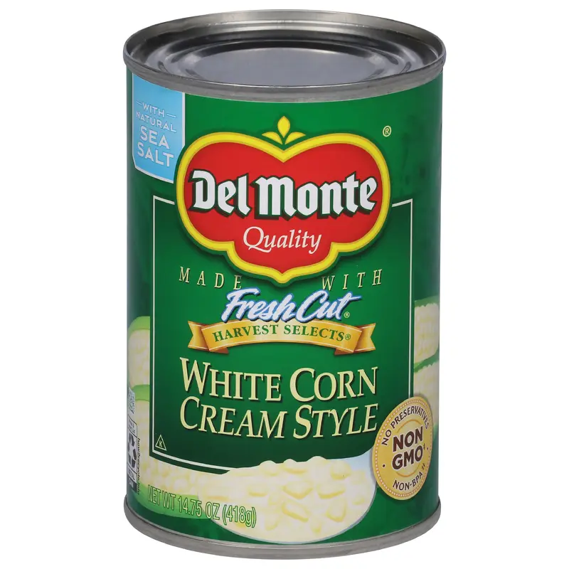 Del Monte Harvest Selects Fresh Cut Cream Style White Corn 14.75 oz