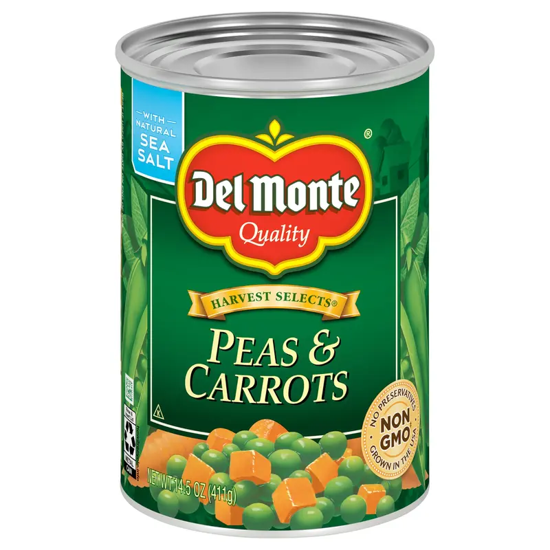 Del Monte Harvest Selects Peas & Carrots 14.5 oz Can