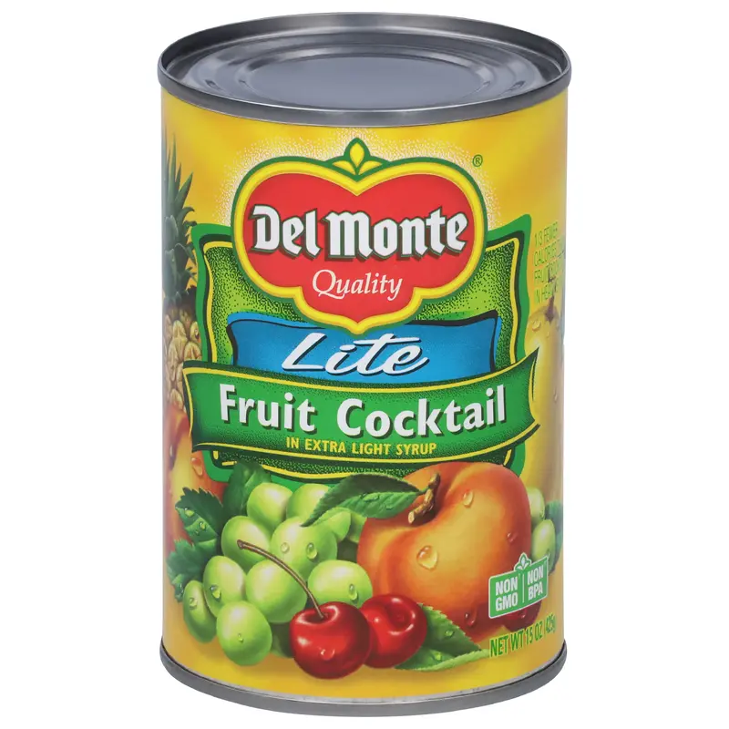 Del Monte Lite Fruit Cocktail in Extra Light Syrup 15 oz