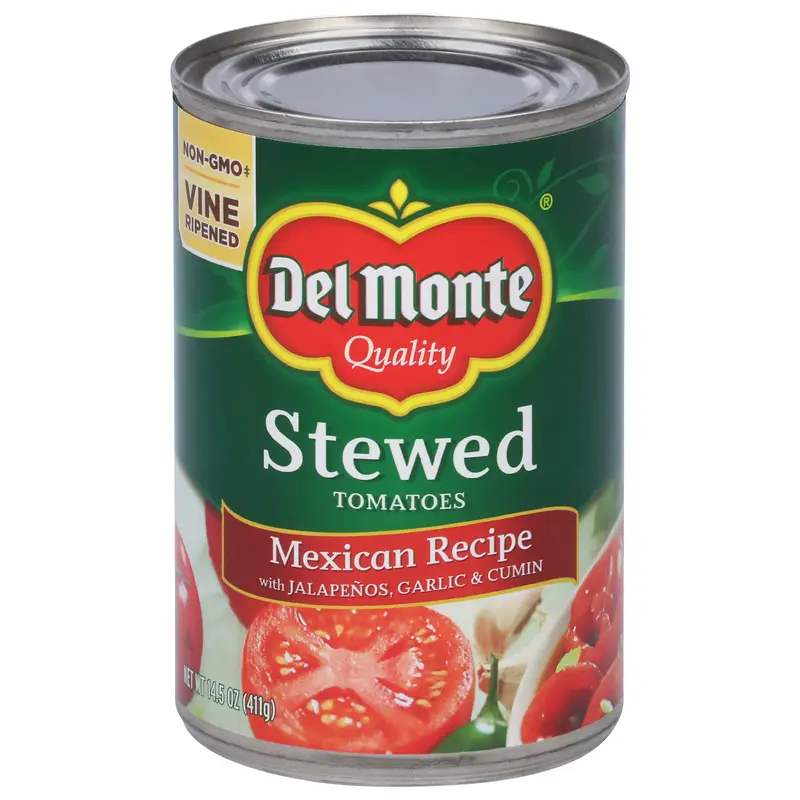 Del Monte Mexican Recipe Stewed Tomatoes 14.5 oz
