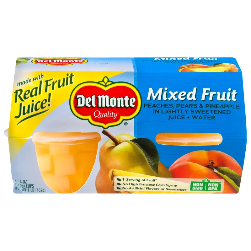 Del Monte Mixed Fruit 4 ea