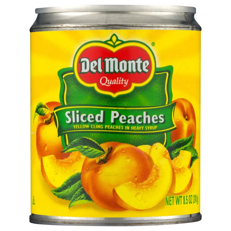 Del Monte Sliced Peaches 8.5 oz