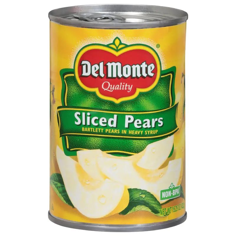 Del Monte Sliced Pears 15.25 oz