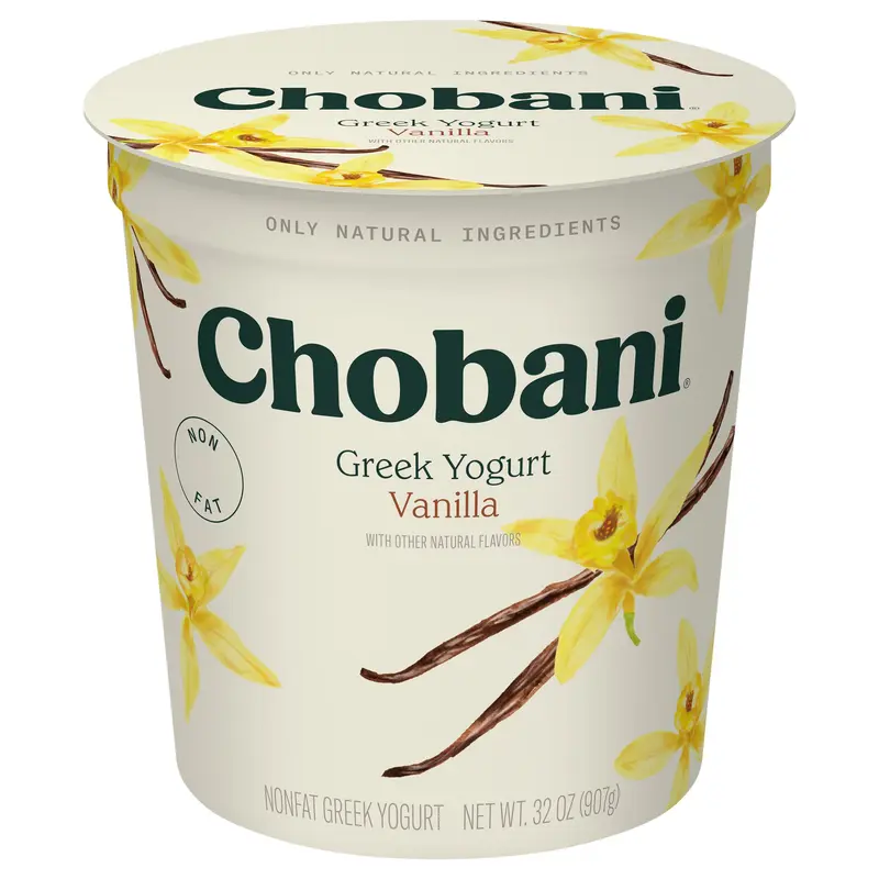 Chobani Vanilla Non-Fat Greek Yogurt 32oz