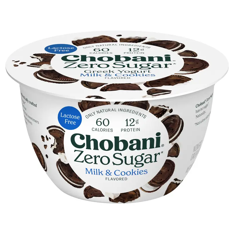 Chobani with Zero Sugar* Milk & Cookies 5.3 oz