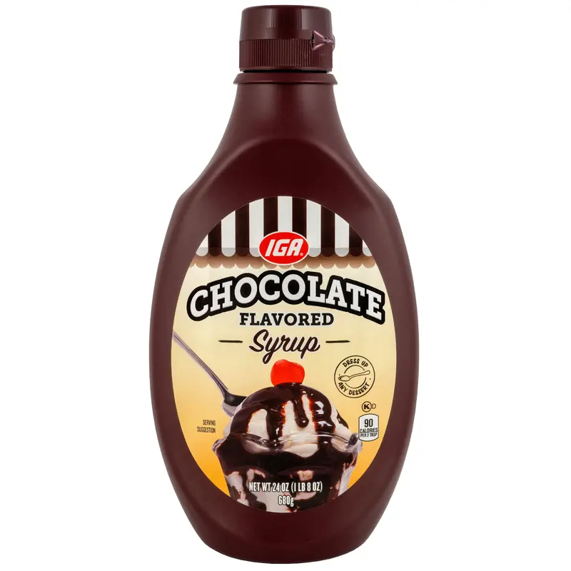 CHOCOLATE SYRUP SQUEEZE 24 OZ
