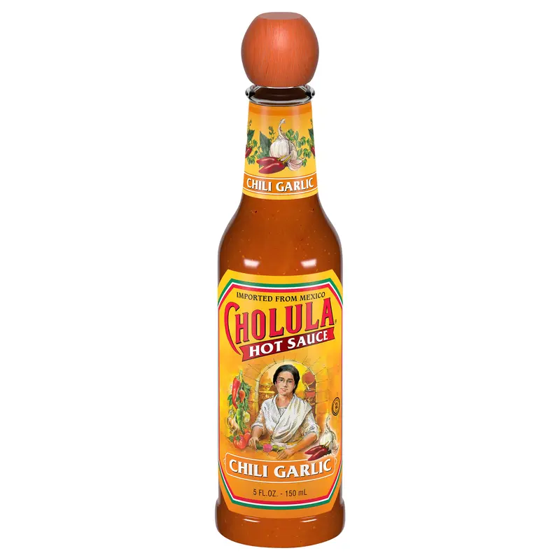 Cholula Chili Garlic Hot Sauce, 5 fl oz