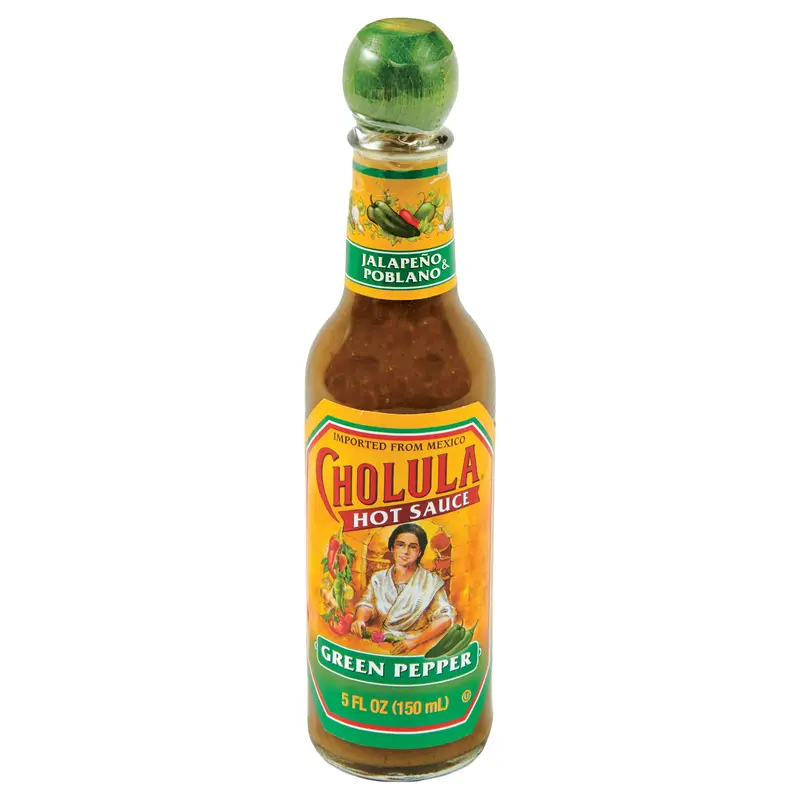 Cholula Green Pepper Hot Sauce, 5 fl oz