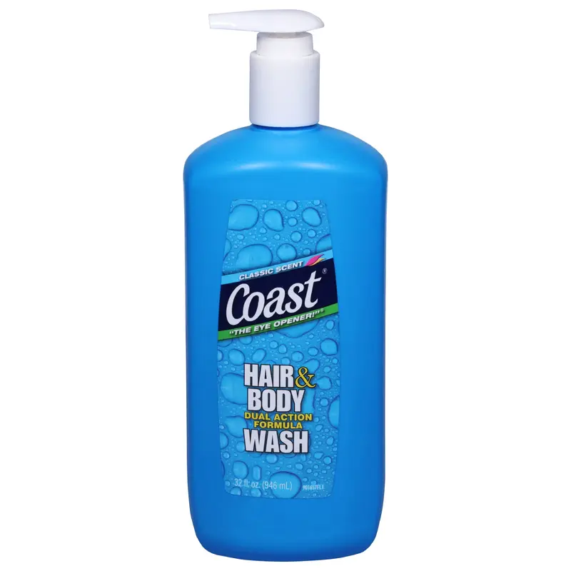 Coast Dual Action Formula Classic Scent Hair & Body Wash 32 fl oz