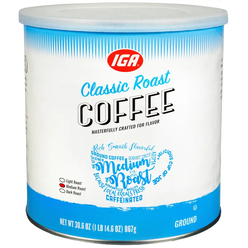 COFFEE GROUND CLASSIC ROAST 30.6 OZ