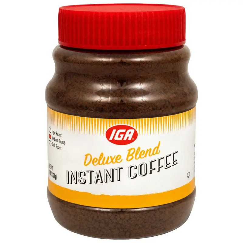 COFFEE INSTANT DELUXE BLEND 8 OZ