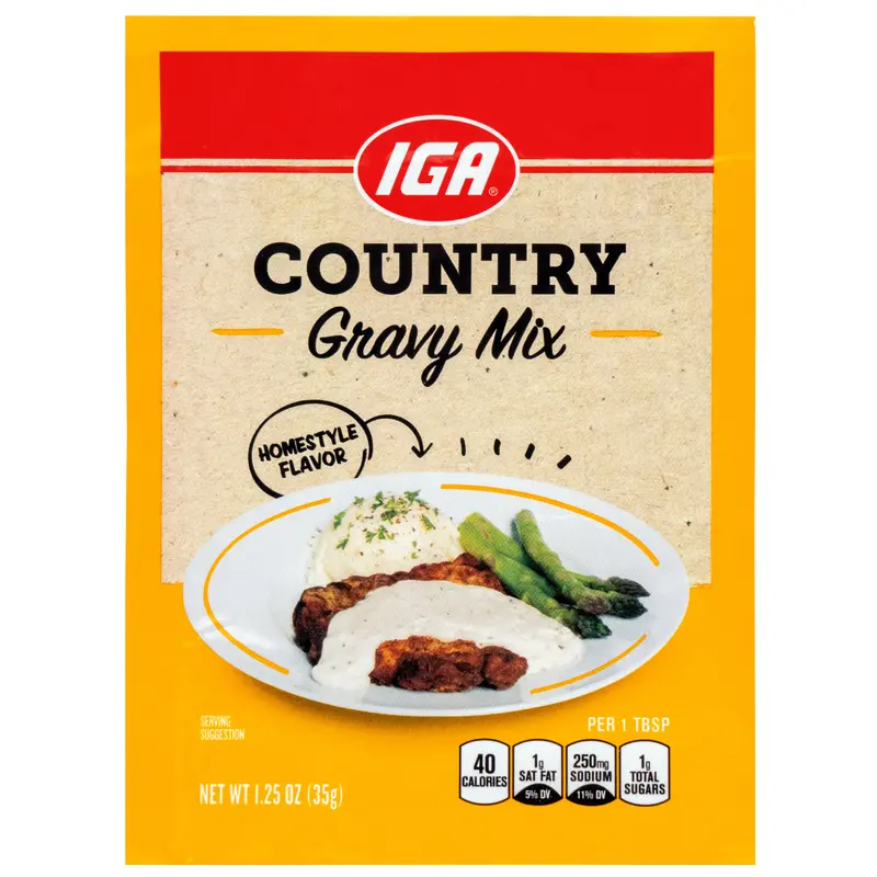 COUNTRY GRAVY SEASONING MIX 1.25 OZ
