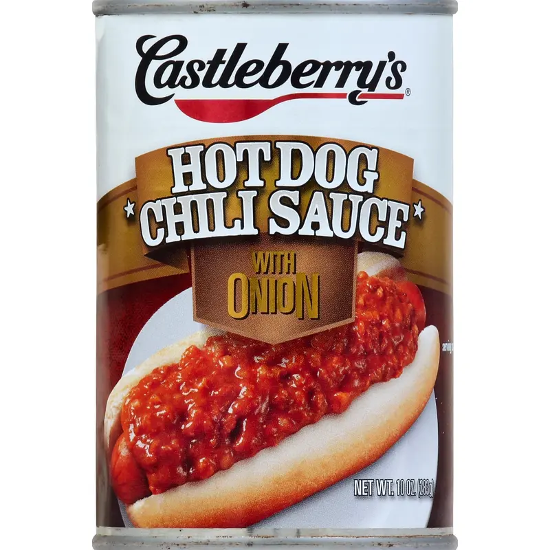 Castleberry's CASTLEBERRYS CHILI SAUCE/ONION 10 OZ