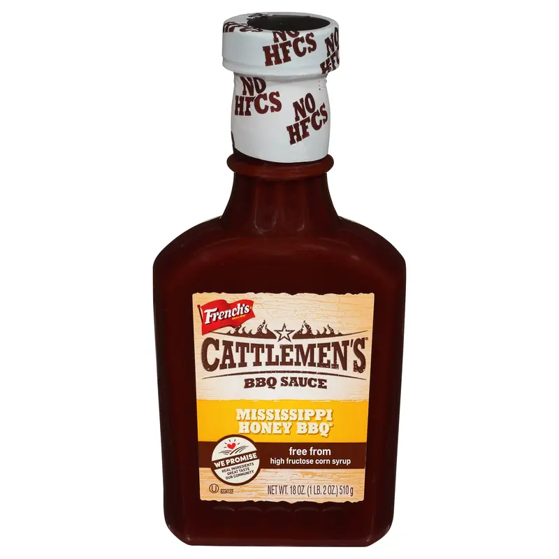 Cattlemen's Mississippi Honey BBQ Sauce, 18 oz