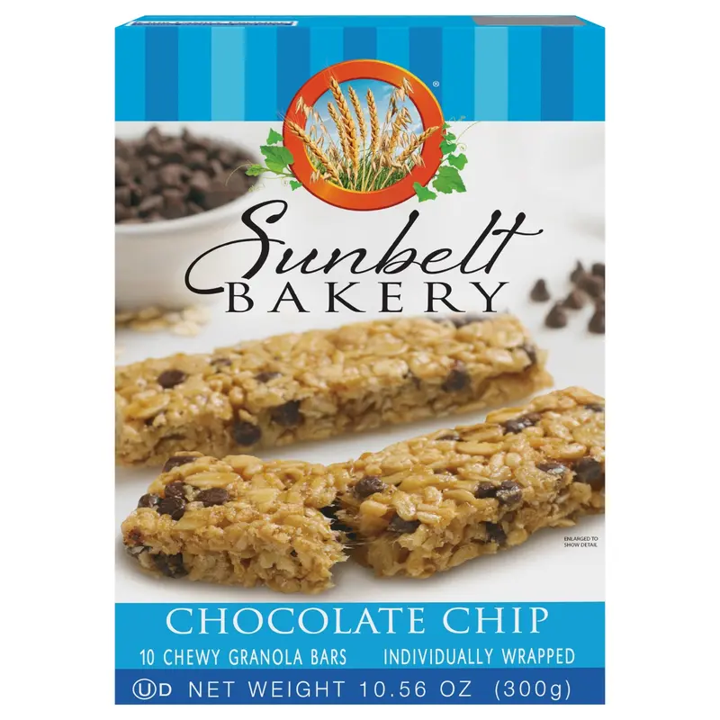 Chewy Granola Bars, Sunbelt Bakery Family Pack Chocolate Chip