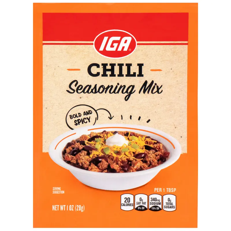 CHILI SEASONING MIX 1 OZ