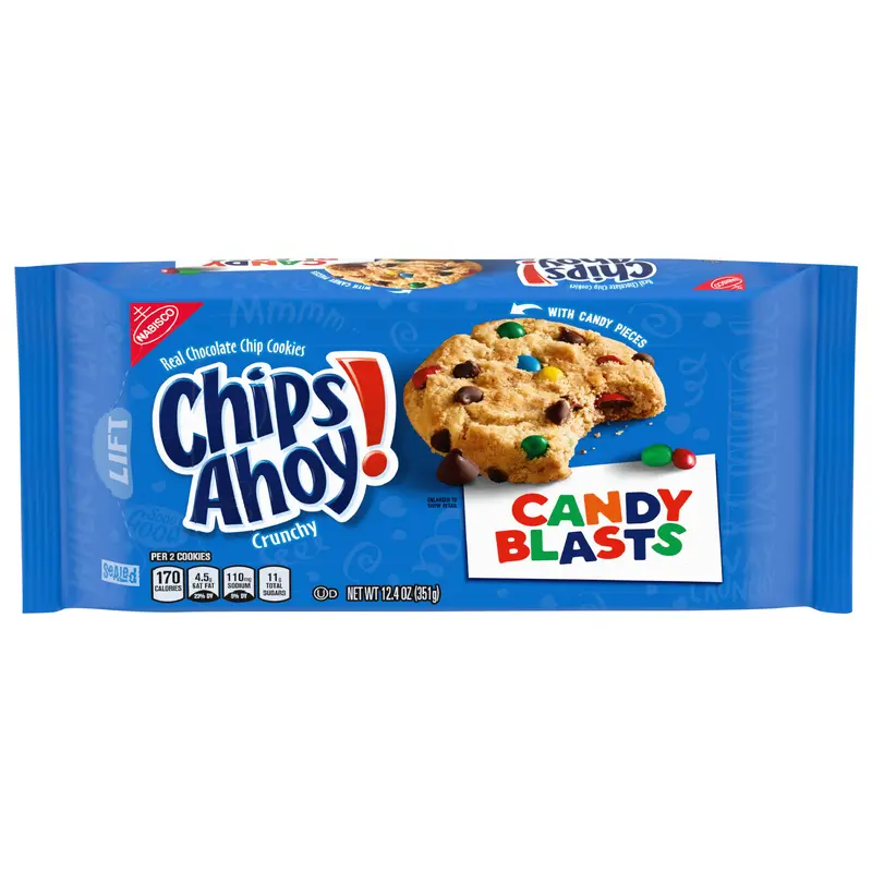 CHIPS AHOY! Candy Blasts Cookies, 12.4 oz