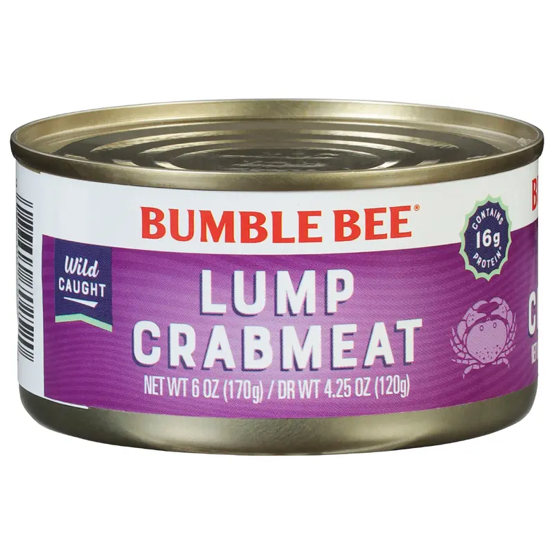 Bumble Bee Lump Crabmeat 6 oz