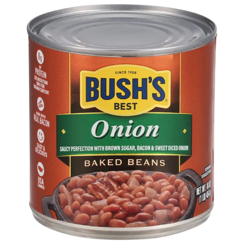 Bush's Best Onion Baked Beans 16 oz