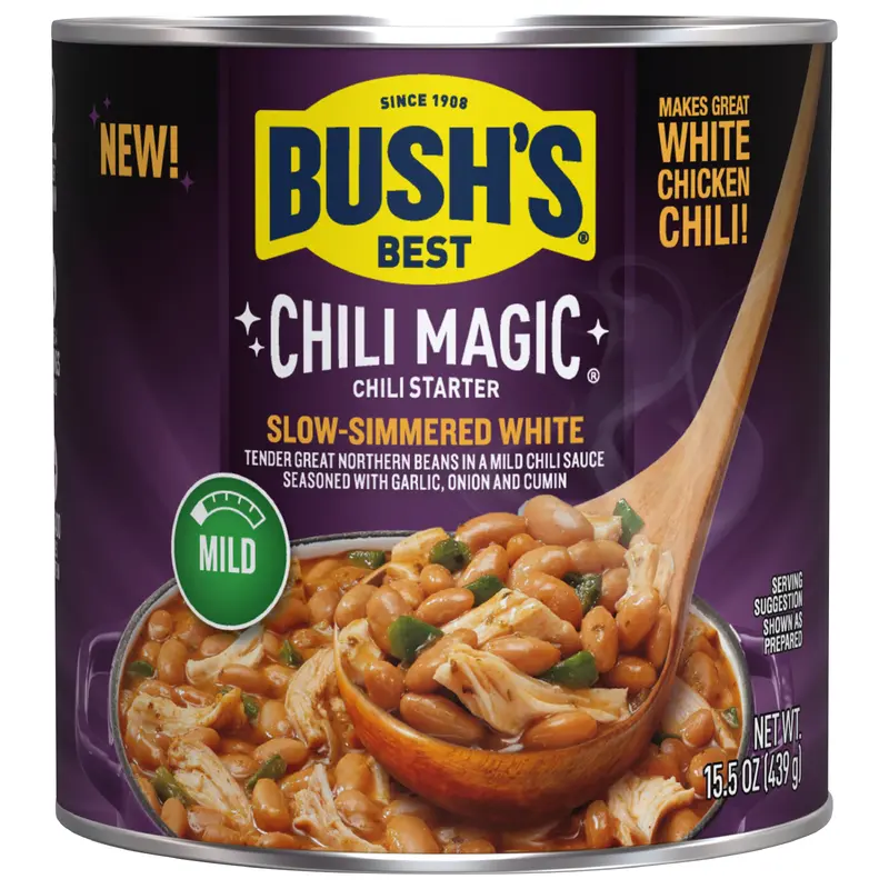 Bushs Slow-Simmered White Chili Magic 15.5 oz