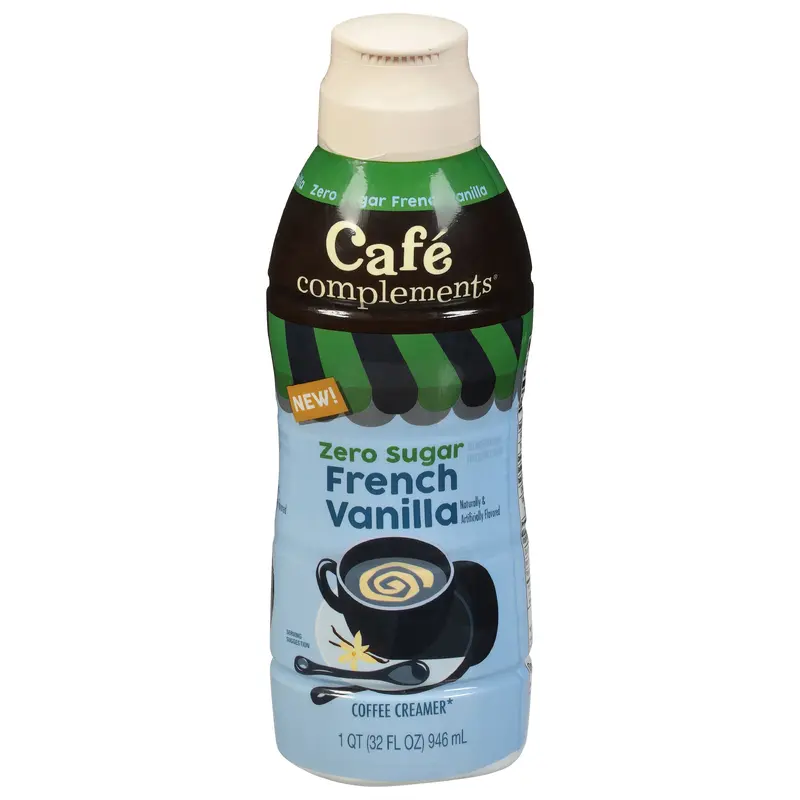 Cafe Complements Zero Sugar French Vanilla Coffee Creamer 1 qt
