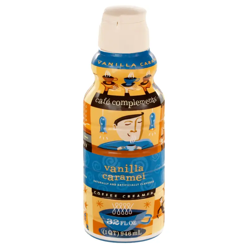Cafe Compliments Vanilla Caramel Coffee Creamer 32 oz