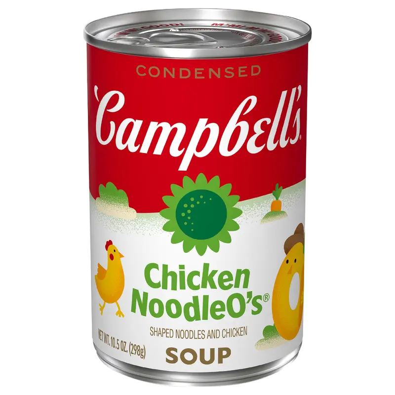 Campbell's Chicken Noodle O's Condensed Soup 10.5 oz