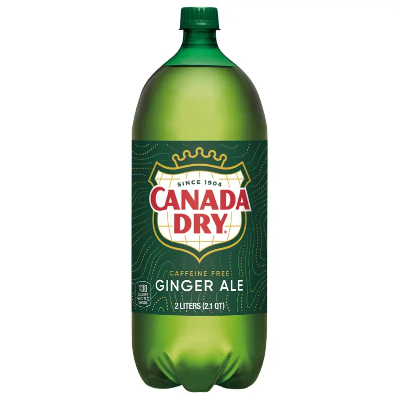 Canada Dry Ginger Ale Soda, 2 L bottle