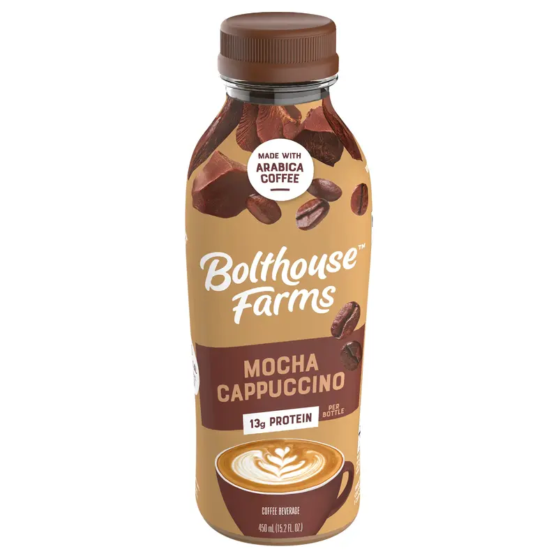 Bolthouse Farms Perfectly Protein Coffee, Mocha Cappuccino, 15.2 fl. oz. Bottle