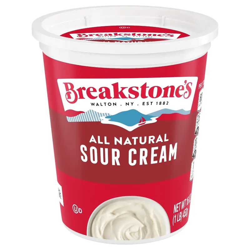 Breakstone's All Natural Sour Cream - NET WT 16 OZ