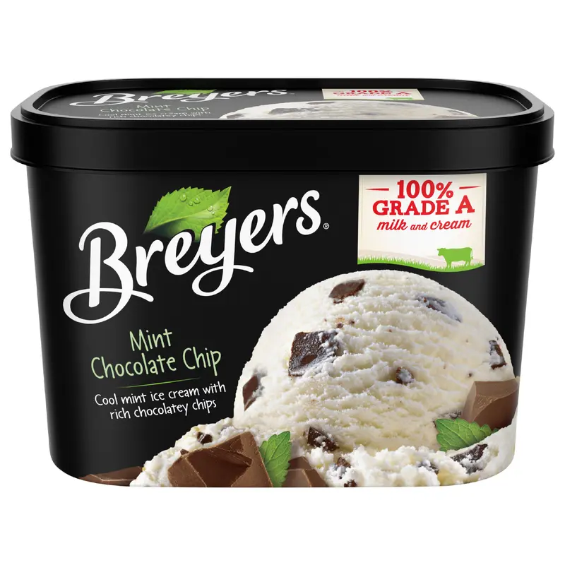 Breyers Mint Chocolate Chip Ice Cream