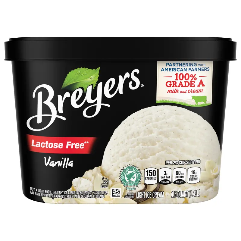 Breyers Vanilla Ice Cream Light Ice Cream